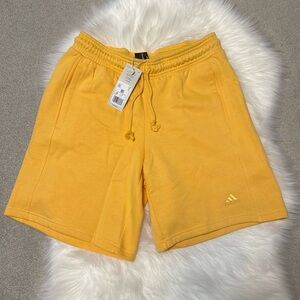 NWT Adidas All SZN Fleece Shorts in Semi Spark